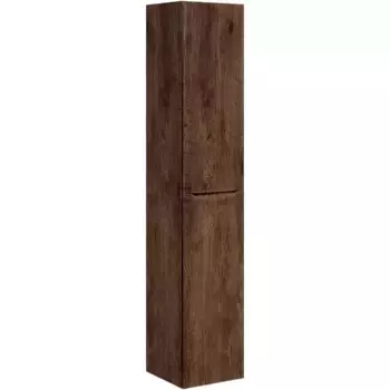 Шкаф пенал для ванной Vincea Mia L темное дерево