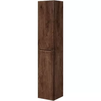 Шкаф пенал для ванной Vincea Mia R темное дерево