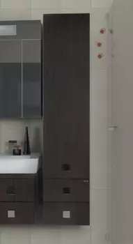 Шкаф-пенал Vod-Ok Квадро 30 R, венге