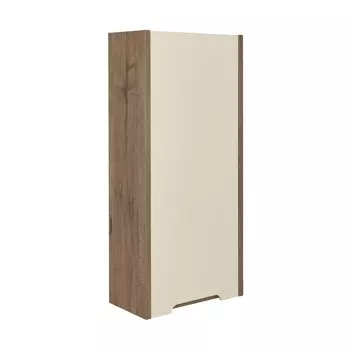 Шкаф подвесной Aquaton Оливия 35 R бежевый-светлое дерево