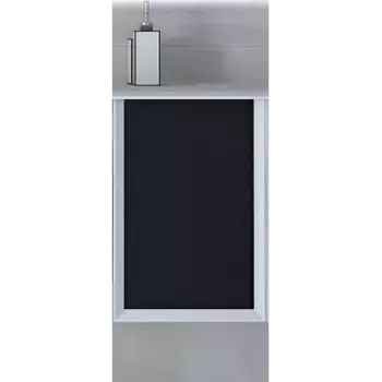 Шкаф подвесной Cezares Bellagio 35х48 бело-черный