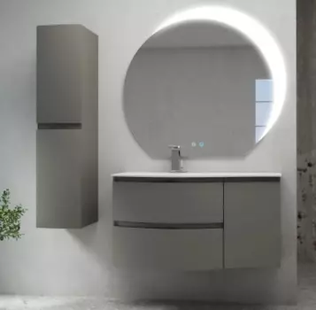 Шкаф подвесной, правый Cezares Vague серый (54906)