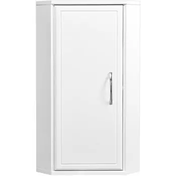 Шкаф подвесной угловой Stella Polar Концепт 30 белый