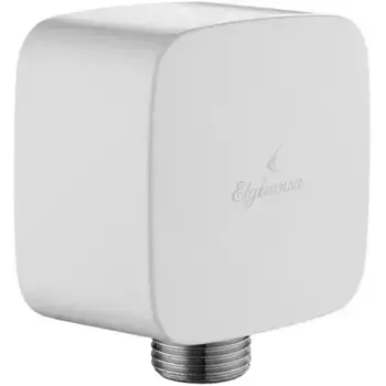 Шланговое подключение Elghansa белый матовый