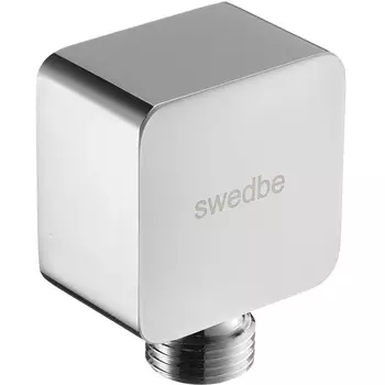 Шланговое подключение Swedbe Platta хром глянцевый