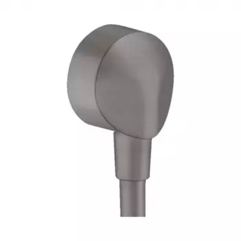 Шланговое подсоединение без клапана обратного тока E Hansgrohe FixFit 27454340, черный хром