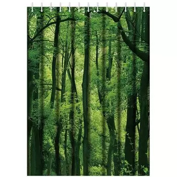 Штора для ванной Haiba лес