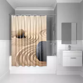 Штора для ванной комнаты IDDIS Sandy 180*200 см полиэстер (640P18Ri11)