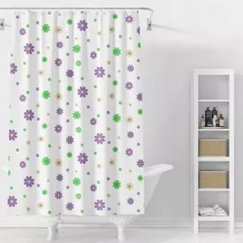 Штора для ванной комнаты Splenka S381.2001, мультиколор