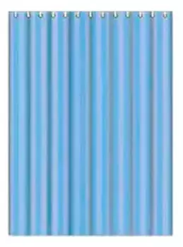 Штора для ванны Frap 180х180 голубая