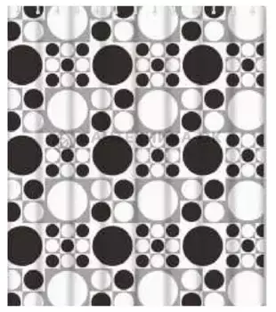 Штора для ванны Frap 180х180 с рисунком