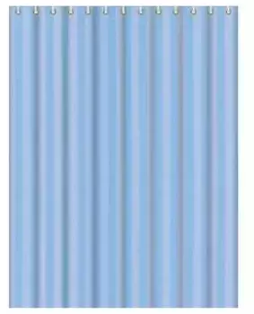 Штора для ванны Frap 180х200 голубая