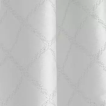 Штора для ванны Migliore 180х200 серебро