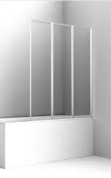 Шторка на ванну Ambassador Bath Screens 90х140 хром стекло прозрачное
