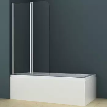 Шторка на ванну Azario Boston 140 хром (AZ-141 80)