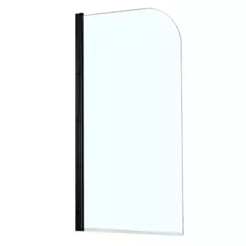 Шторка на ванну Azario Merrit 80х140 профиль черный (AZ-NF6211 800 BLACK)