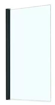 Шторка на ванну Azario Merrit 80х140 профиль черный (AZ-NF6211-1 800 BLACK)