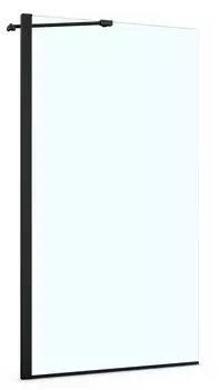 Шторка на ванну Azario Merrit 80х140 профиль черный (AZ-NF6310-1 800 BLACK)