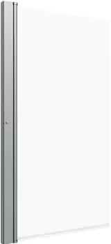 Шторка на ванну DIWO Анапа распашная 75х140, профиль хром глянцевый