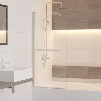 Шторка на ванну RGW Screens SC-06 80x150 с ручкой