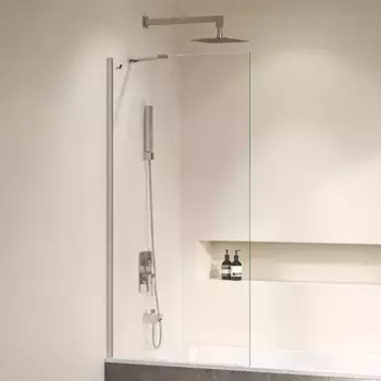 Шторка на ванну RGW Screens SC-151 60x150 профиль хром стекло прозрачное