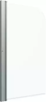 Шторка на ванну Triton Соло 75х140 профиль хром стекло прозрачное