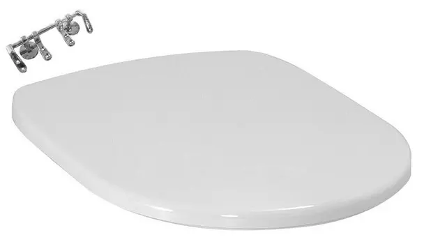 Сиденье для унитаза ArtCeram Azuley белый/хром (AZA001 01;71)