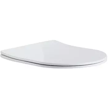 Сиденье для унитаза Black&White Universell белое с микролифтом