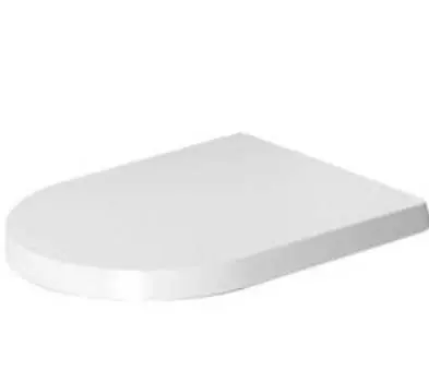 Сиденье для унитаза Duravit Me by Starck белое с микролифтом