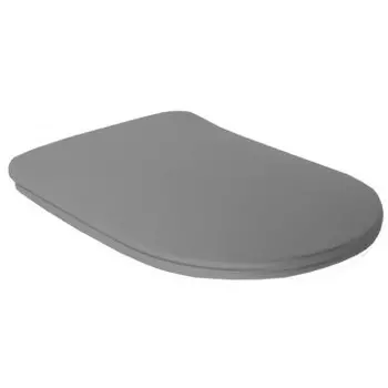 Сиденье для унитаза Kerasan Tribeca с системой микролифт, серый матовый (519189)