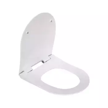 Сиденье для унитаза Melana белое с системой микролифт