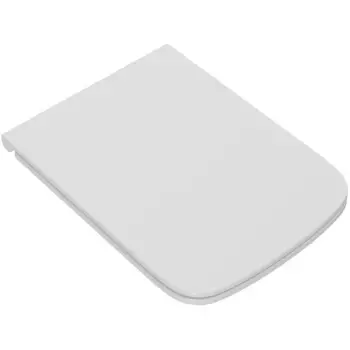 Сиденье для унитаза Point Ника белое с системой микролифт