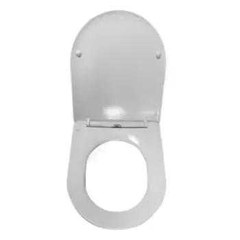 Сиденье для унитаза Selena Esfera белое с системой микролифт