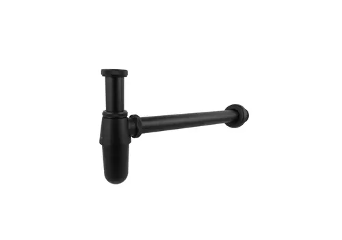 Сифон AQUATEK AQ6011MB, матовый черный