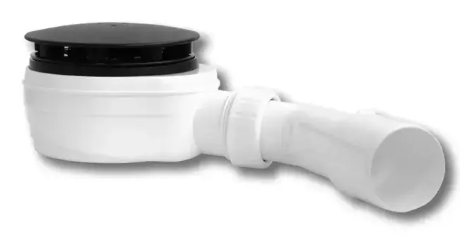 Сифон для душевого поддона PlastBrno белый-хром