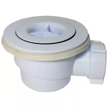 Сифон для душевого поддона RGW Stone Tray белый