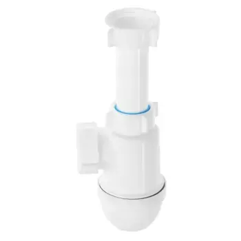 Сифон для мойки, для раковины Санта АНИ Пласт белый