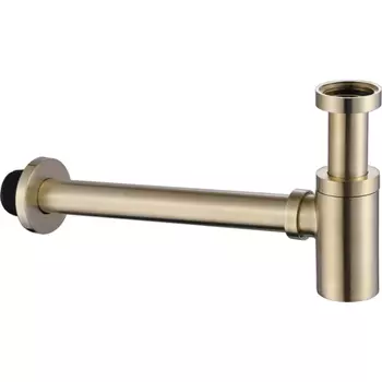 Сифон для раковины Abber AF0030G золотой матовый
