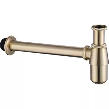 Сифон для раковины Abber AF0032G золотой матовый