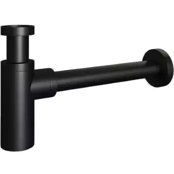 Сифон для раковины CeramaLux С-058MB черный матовый