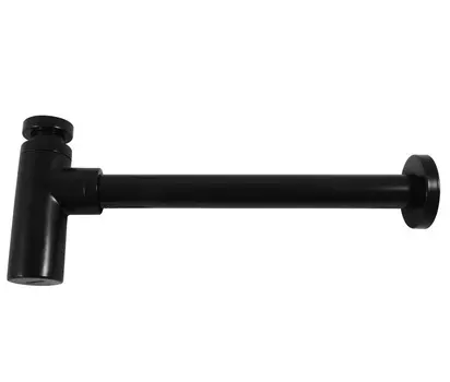 Сифон для раковины Rav Slezak черный матовый