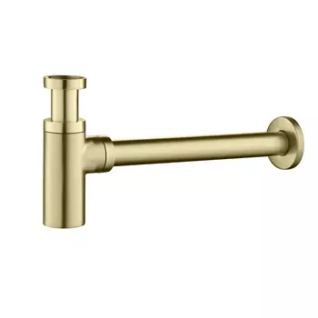 Сифон для раковины Timo 958/17L золото матовое