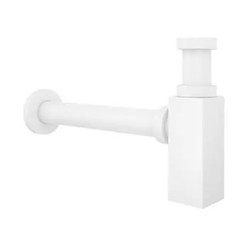 Сифон для раковины Wellsee Drainage System белый, матовый (182113000)