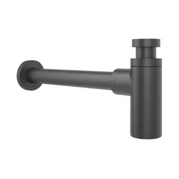 Сифон для раковины Wellsee Drainage System черный, матовый (182105000)