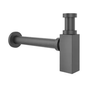 Сифон для раковины Wellsee Drainage System черный, матовый (182110000)