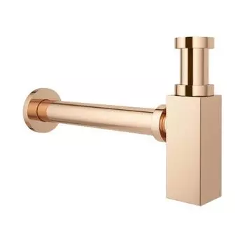 Сифон для раковины Wellsee Drainage System розовое золото (182112000)