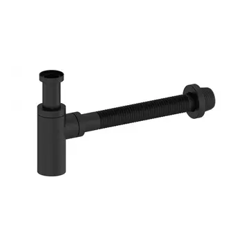 Сифон для раковины Wonzon & Woghand WW-88SS101-MB черный матовый