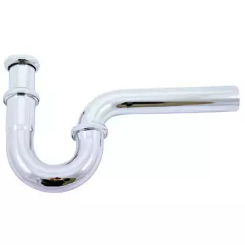 Сифон для умывальника диаметр 32мм с накидной гайкой 5/4" металл