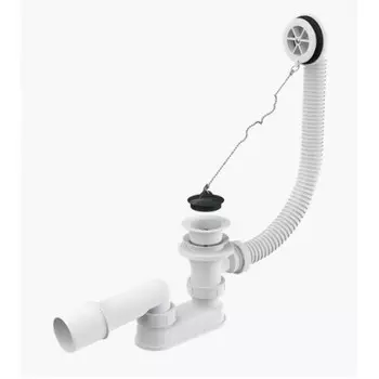 Сифон для ванны А502, белый