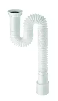 Сифон Wirquin гофрированный без выпуска 1 х 40/50 мм, L1200 мм (30717995)